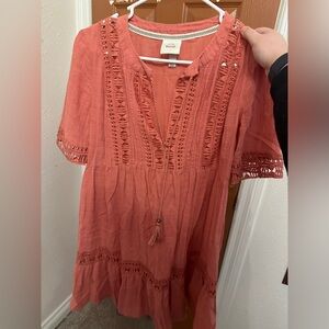 knox rose dress, worn once, size small